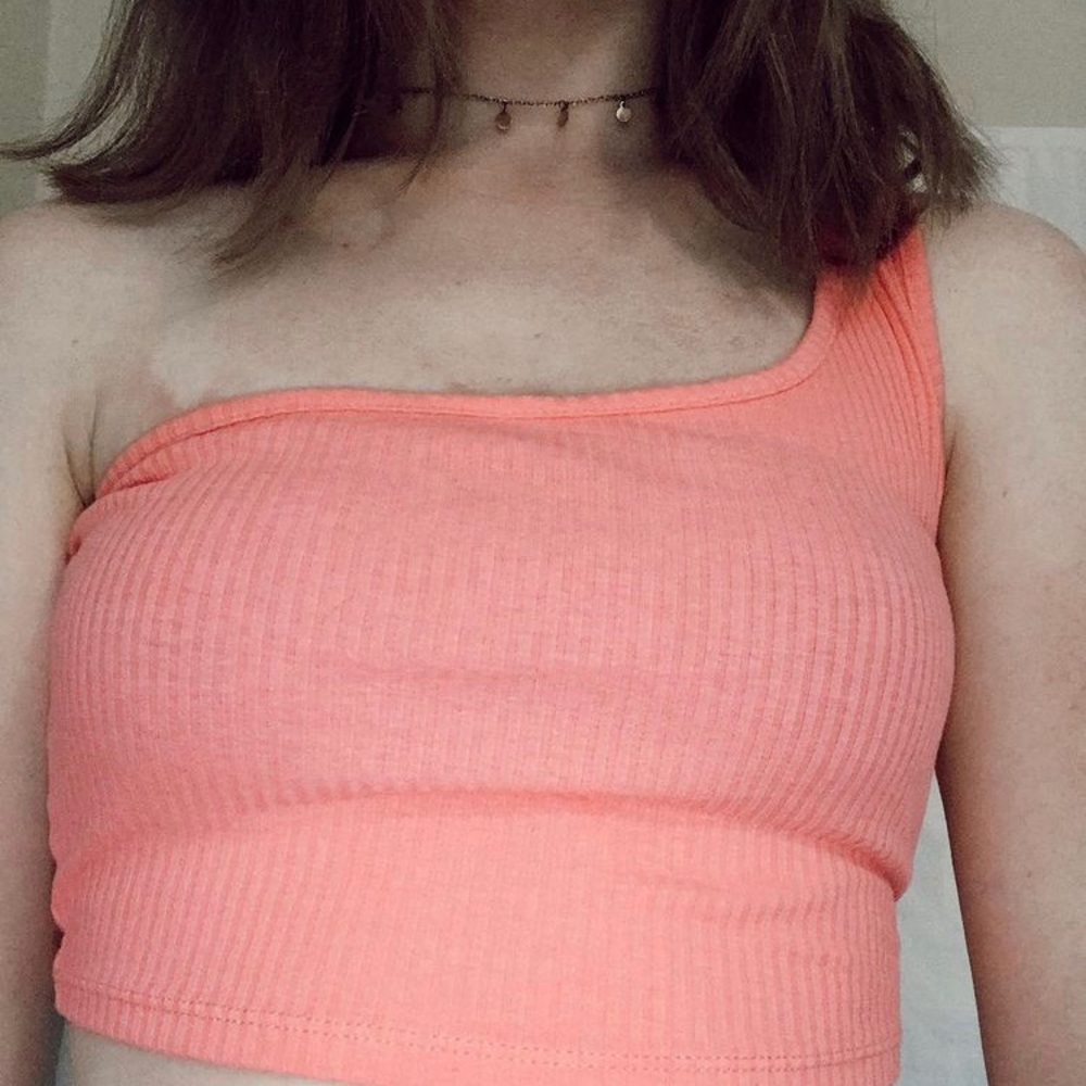 Shein One Shoulder Tank Top